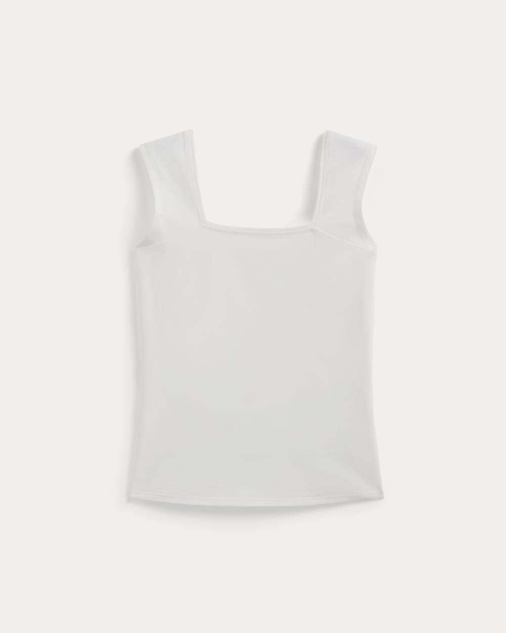 The Form Square-Neck Tank | White